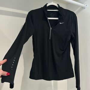 Nike Black Dryfit Quarter Zip
